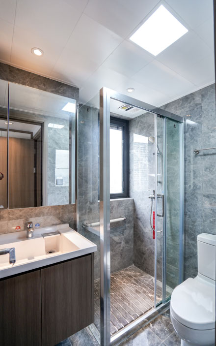 120㎡三居室，同時兼顧實用與顏值的現(xiàn)代風設計